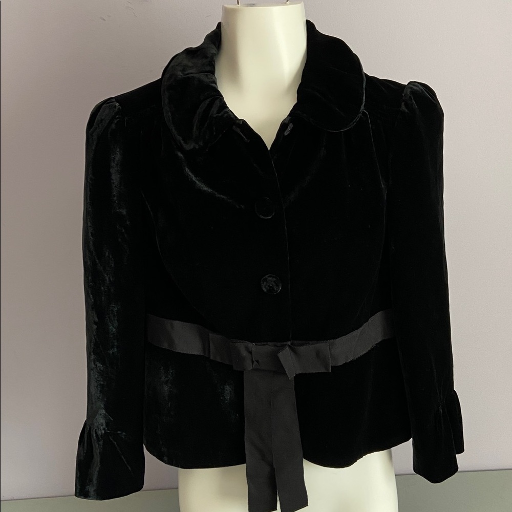 Juicy Couture Black Velvet Jacket